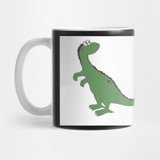 Green dino Mug